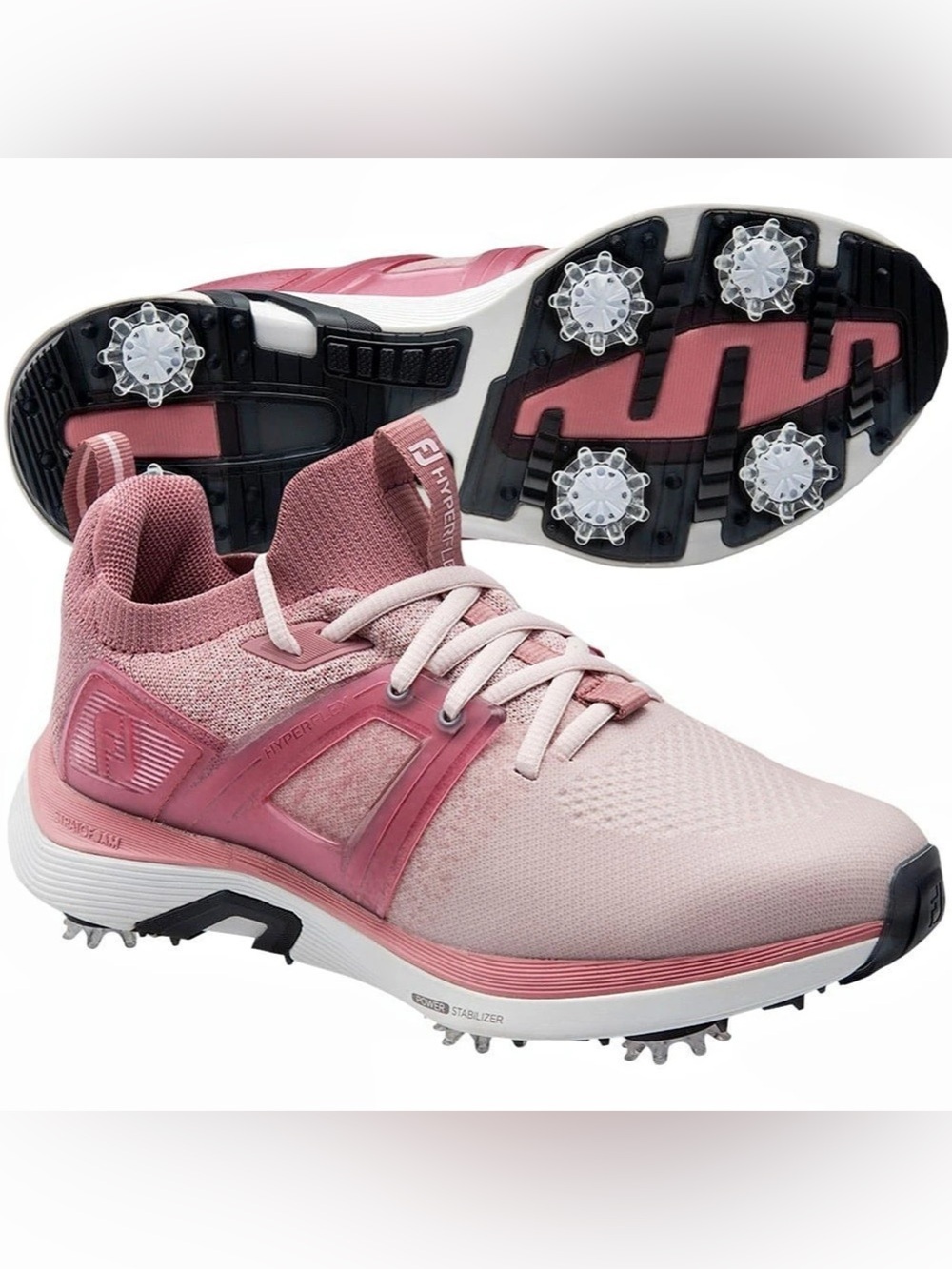 New in Box FootJoy Hyperflex Women's Golf Shoes Pink US 9